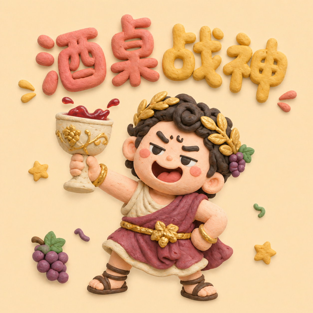 酒局测试结果插画